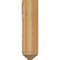 Ekena Millwork Funston Arts and Crafts Rough Sawn Bracket w/ Offset Brace, Western Red Cedar, 8"W x 22"D x 30"H BKT0806X22X30FST03RWR - alternate 2
